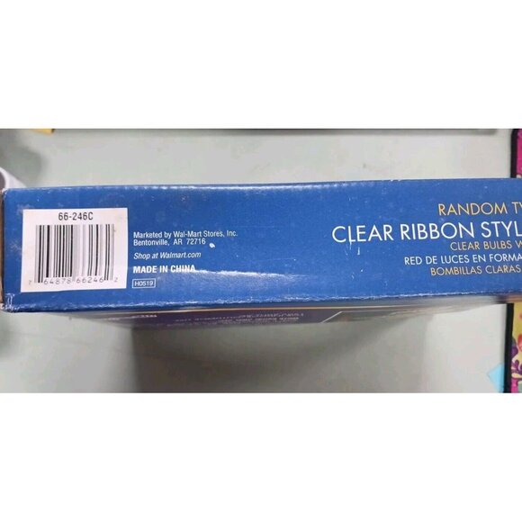 Holiday Time Random Twinkling Ribbon Style Light Set 150 Ct Indoor/Outdoor - Picture 2 of 3